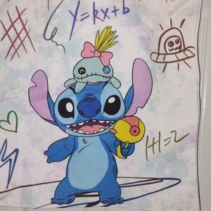 Source Unknown Blue and Pink Character Kids Bag